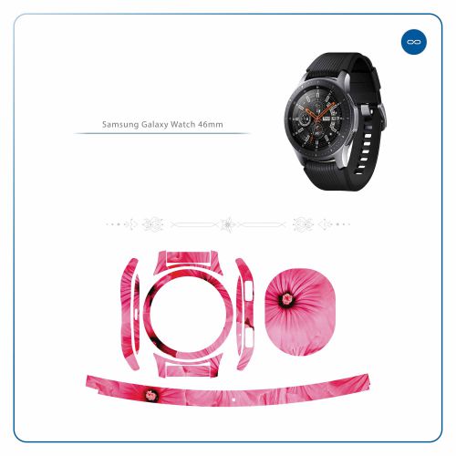 Samsung_Galaxy Watch 46mm_Pink_Flower_2